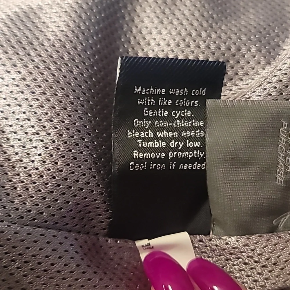 0456. EUC~ Croft & Barrow ~ Black ~ Size Large Retails $100 (NJ-559) 🏌 Golfers! - Picture 11 of 12